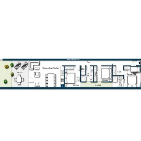 Σπίτι διακοπών Bright With Garden For 8 *